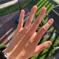 Vatche 119 Royal Crown Solitaire Engagement Ring